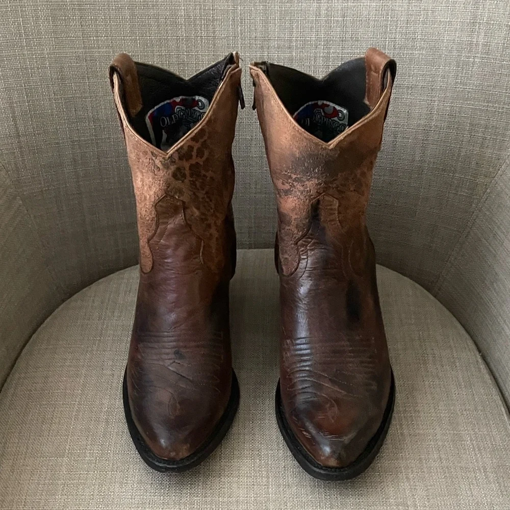 Old Gringo Corinna Leather Western Ankle Boot